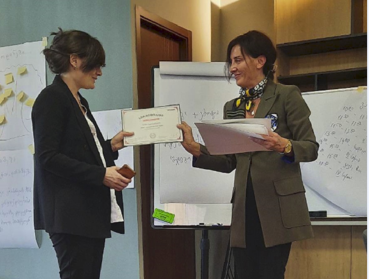 სს „ლიბერთი ბანკი“ -  ტრენინგი თემაზე ,,ეფექტური კომუნიკაციის მეთოდები"